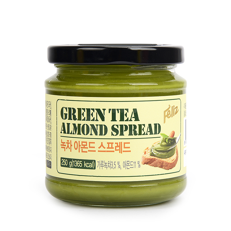 進口韓國綠茶醬伊古妮扁桃仁抹茶牛奶巧克力醬250g
