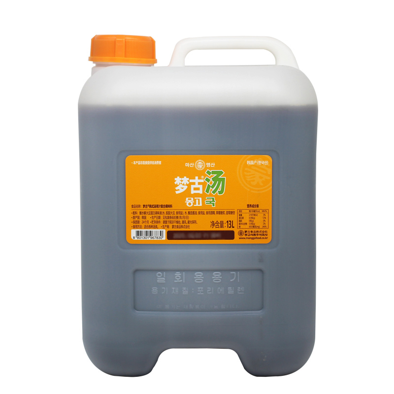夢古韓式湯用汁復合調味料13L